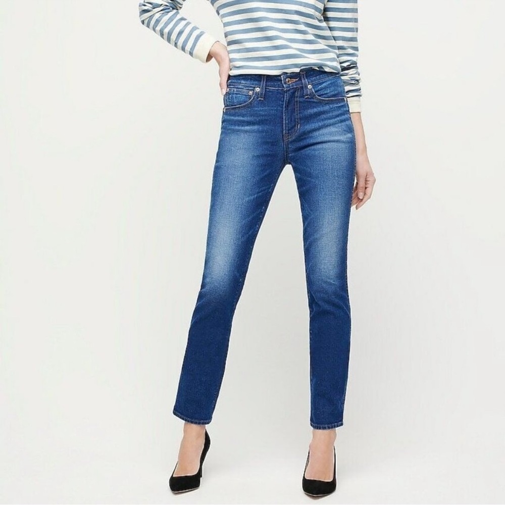 NWOT J. Crew Vintage straight jean in New England wash